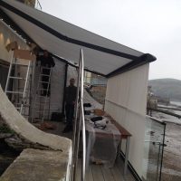full awning installed
